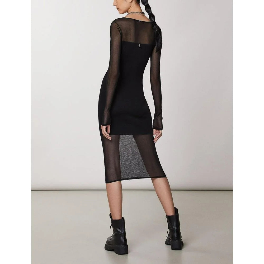 Patrizia Pepe Black Viscose Casual Dress - XS