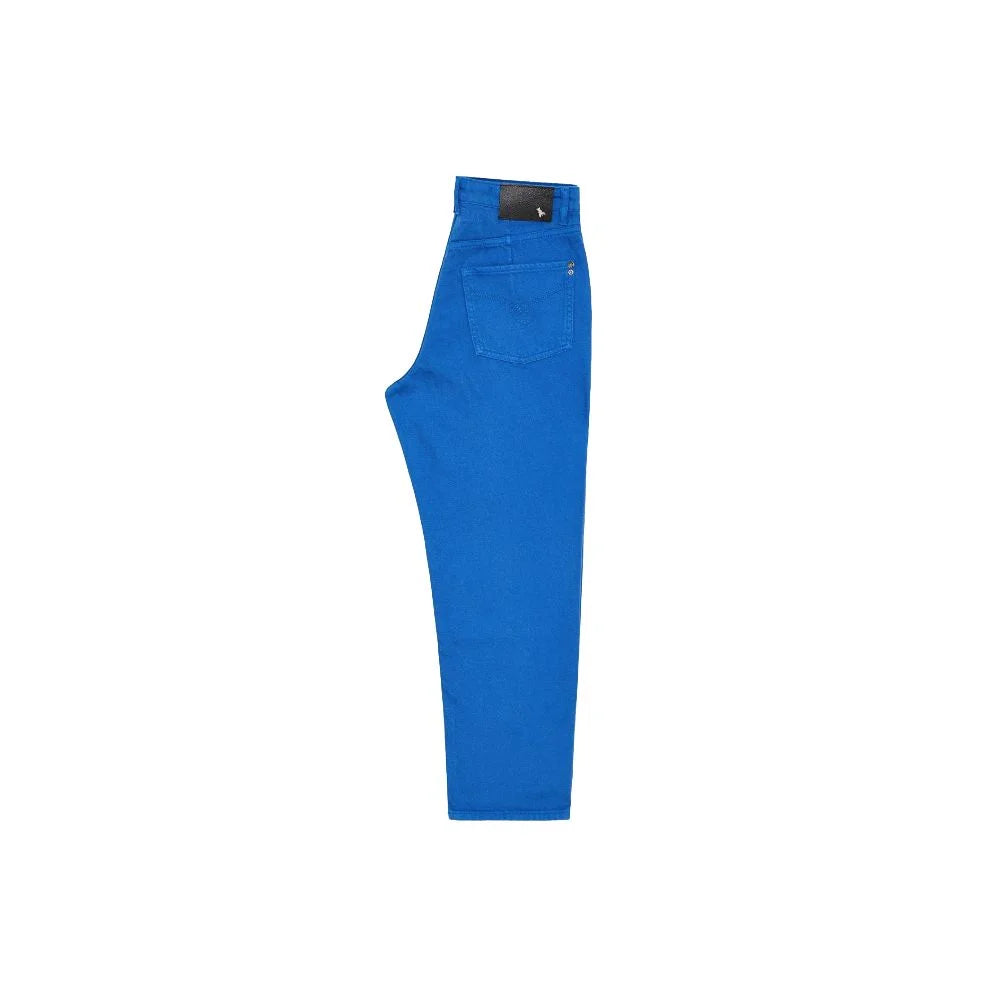 Patrizia Pepe Blue Cotton Pant - Jeans