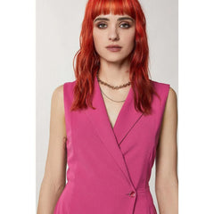 Patrizia Pepe Fuchsia Polyester Casual Dress - IT44