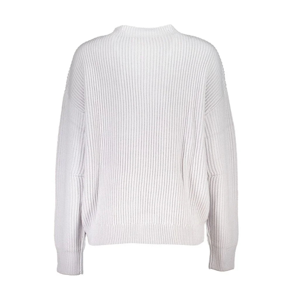 Patrizia Pepe Gray Fabric Sweater - Sweaters