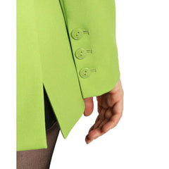 Patrizia Pepe Green Polyester Blazer - Coats & Jackets