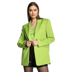 Patrizia Pepe Green Polyester Blazer - Coats & Jackets