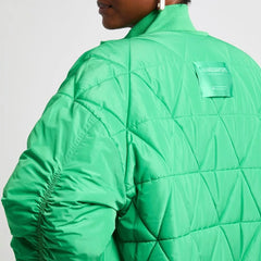 Patrizia Pepe Green Polyester Jackets & Coat - Bomber Jackets
