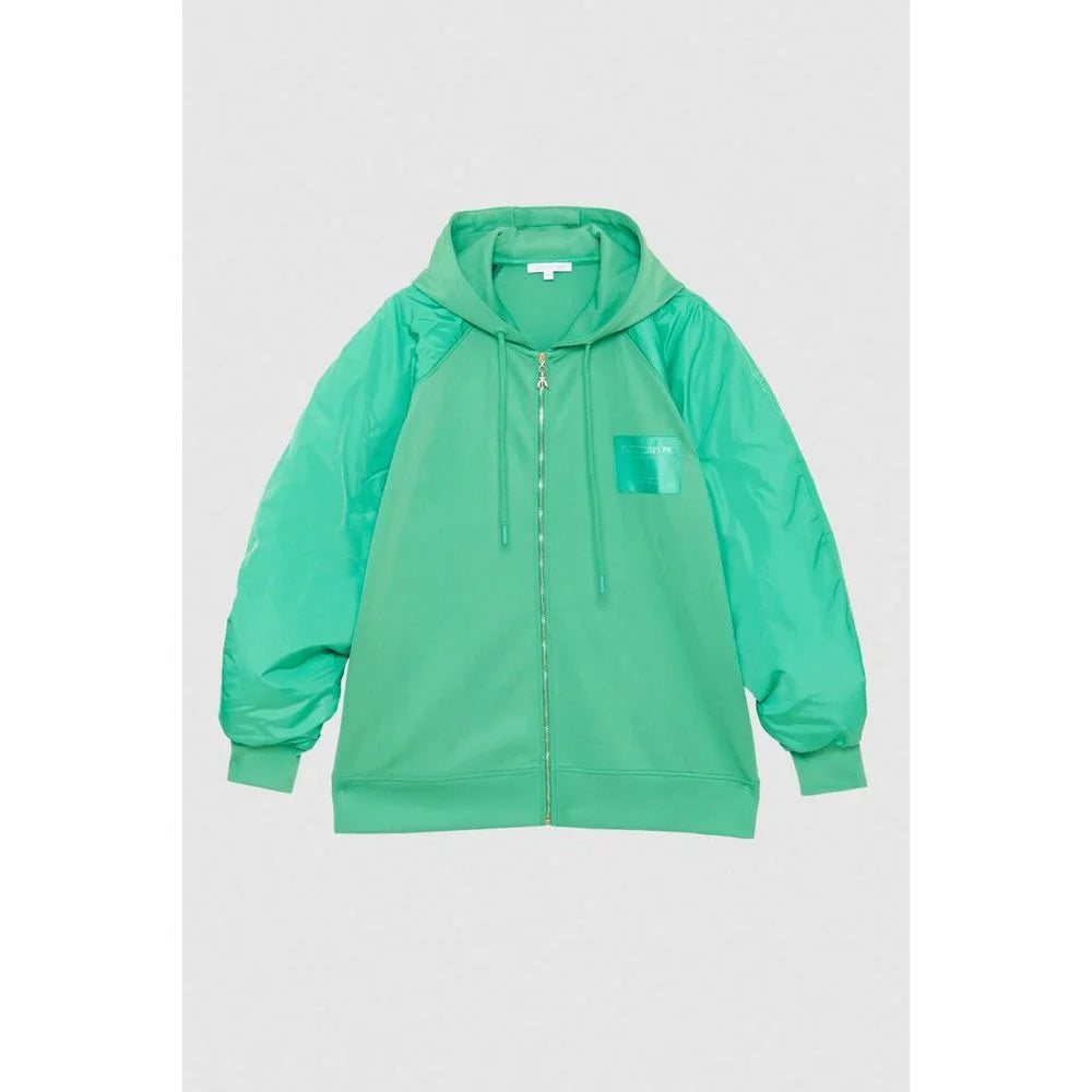 Patrizia Pepe Green Polyester Sweatshirt - XS