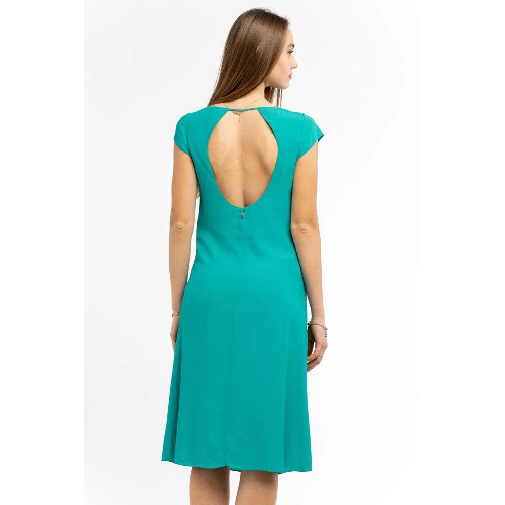 Patrizia Pepe Green Viscose Casual Dress - IT40