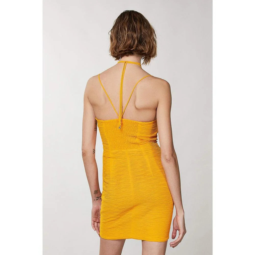 Patrizia Pepe Orange Polyester Casual Dress