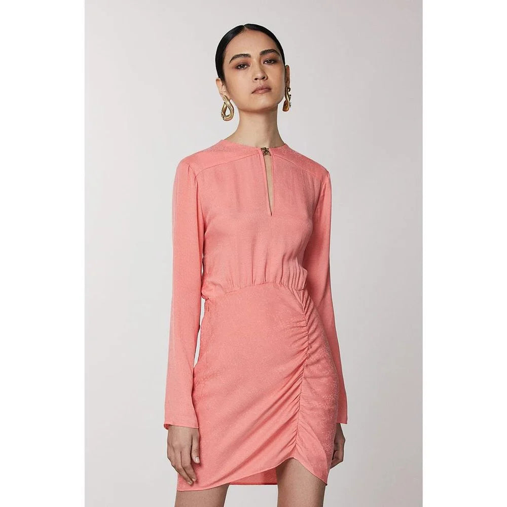 Patrizia Pepe Pink Copper Casual Dress