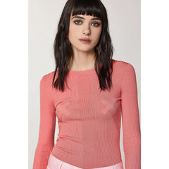 Patrizia Pepe Pink Viscose Casual Pants