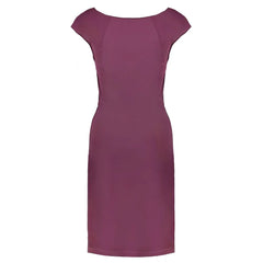 Patrizia Pepe Purple Elastane Dress - XS - Dresses