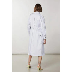 Patrizia Pepe Purple Polyester Coat