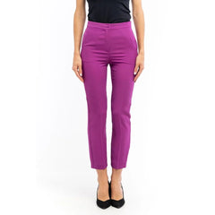 Patrizia Pepe Purple Polyester Pants - IT40