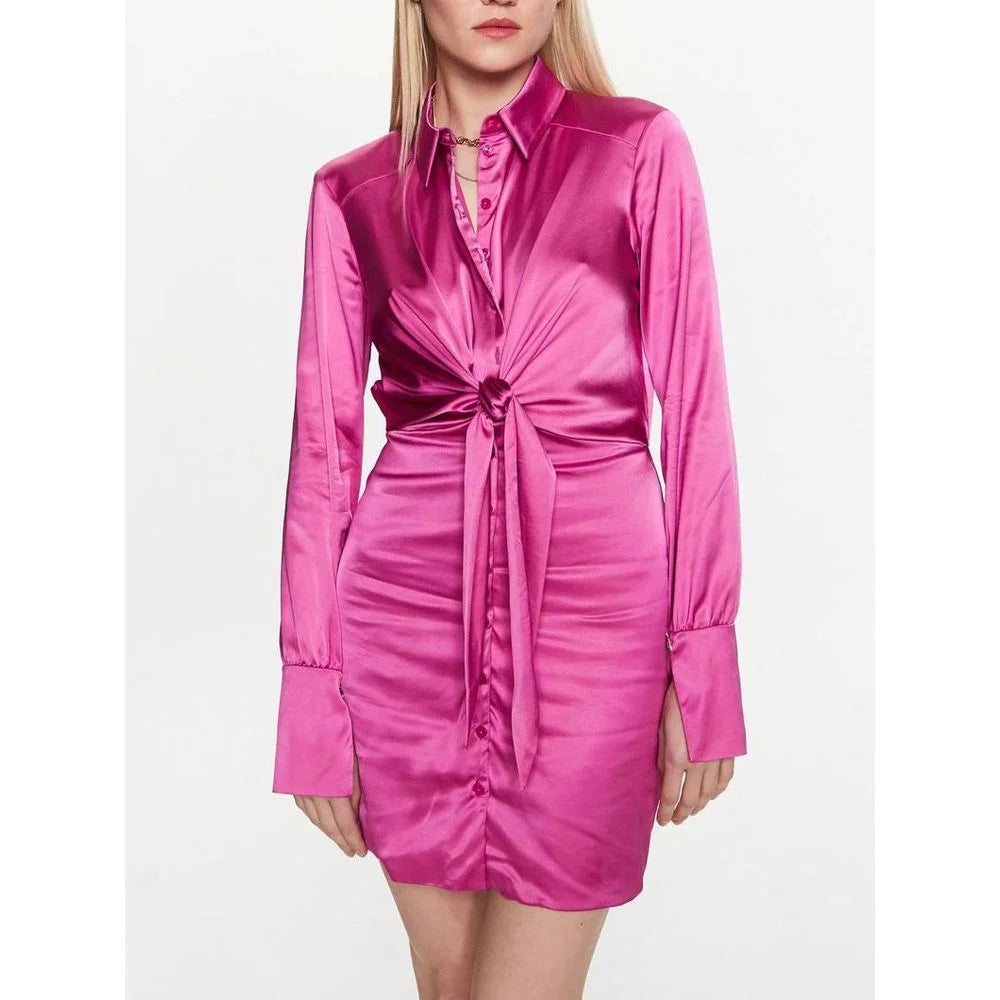 Patrizia Pepe Purple Viscose Casual Dress