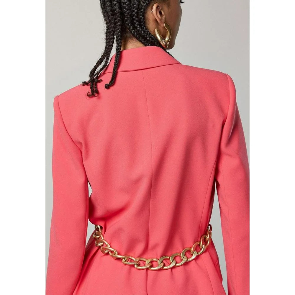 Patrizia Pepe Red Polyester Blazer