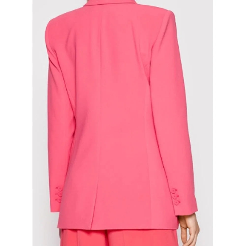 Patrizia Pepe Red Polyester Blazer