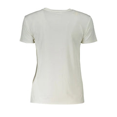 Patrizia Pepe White Organic Cotton Women T-Shirt - T-Shirts