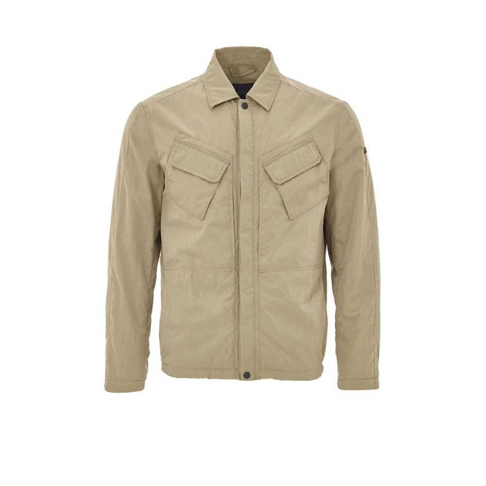Paul & Shark Beige Polyester Coat - M