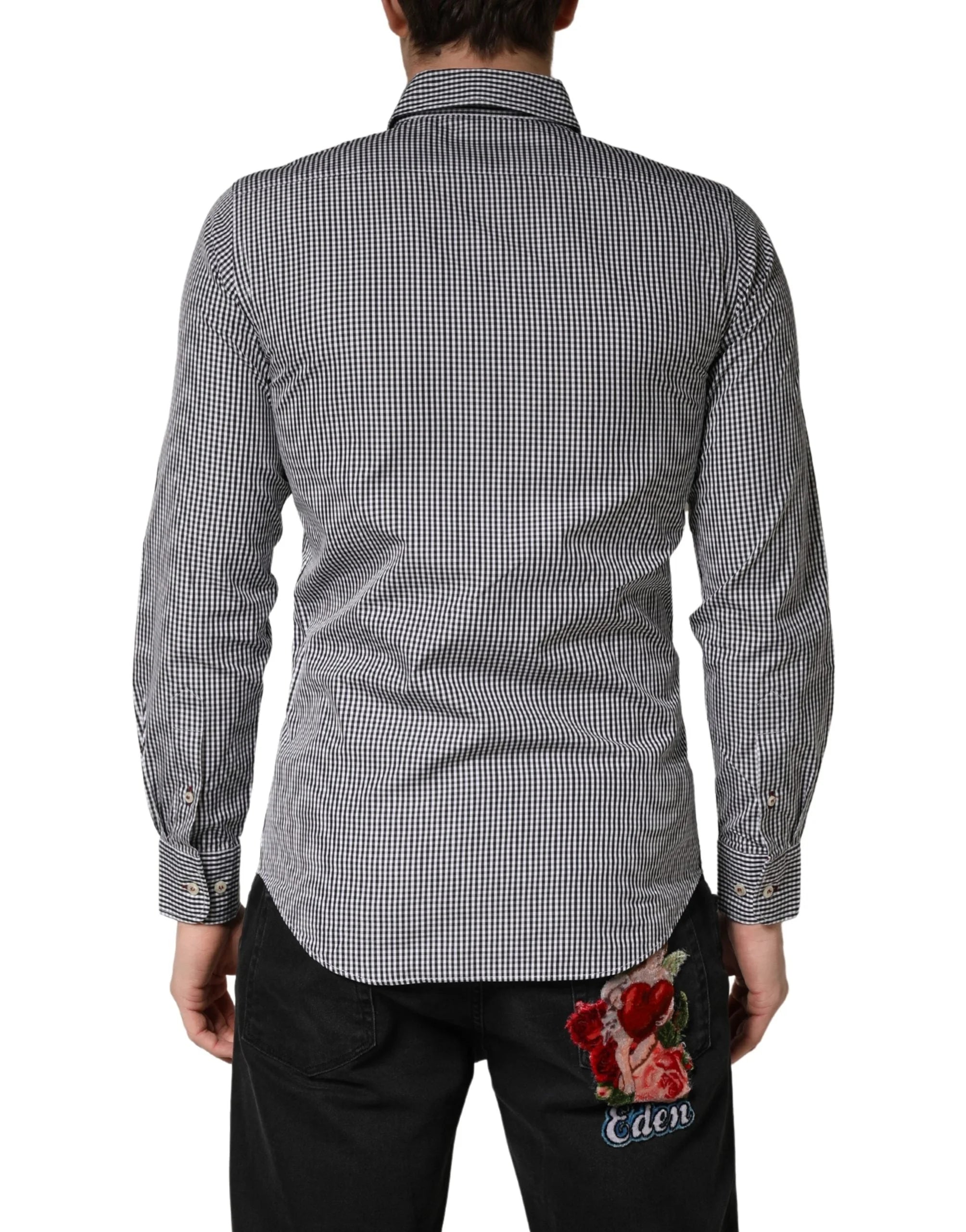 Paul & Shark Gray Cotton Long Sleeves Button Down Dress Shirt - IT38 | XS