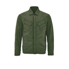 Paul & Shark Green Polyester Coat - M