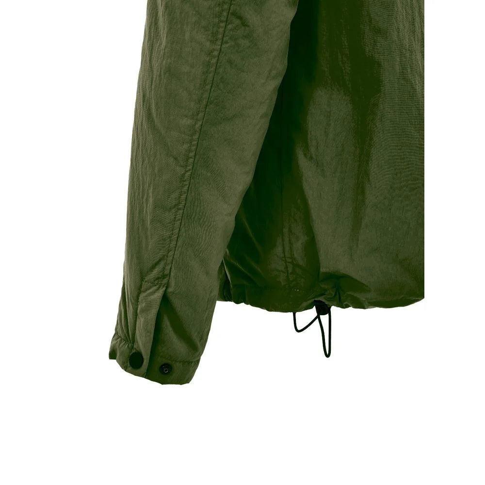 Paul & Shark Green Polyester Coat - M