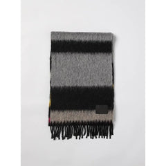 Paul Smith Gray Wool Scarf