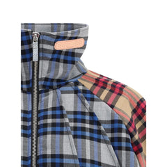 PDF Channel Federico patchwork check Jacket - L