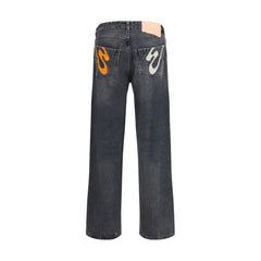 PDF Channel Gray Cotton Jeans Denim - W31