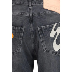 PDF Channel Gray Cotton Jeans Denim - W31