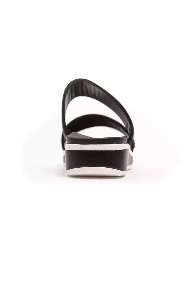 Péché Originel Black Textile Women Sandal - Sandals