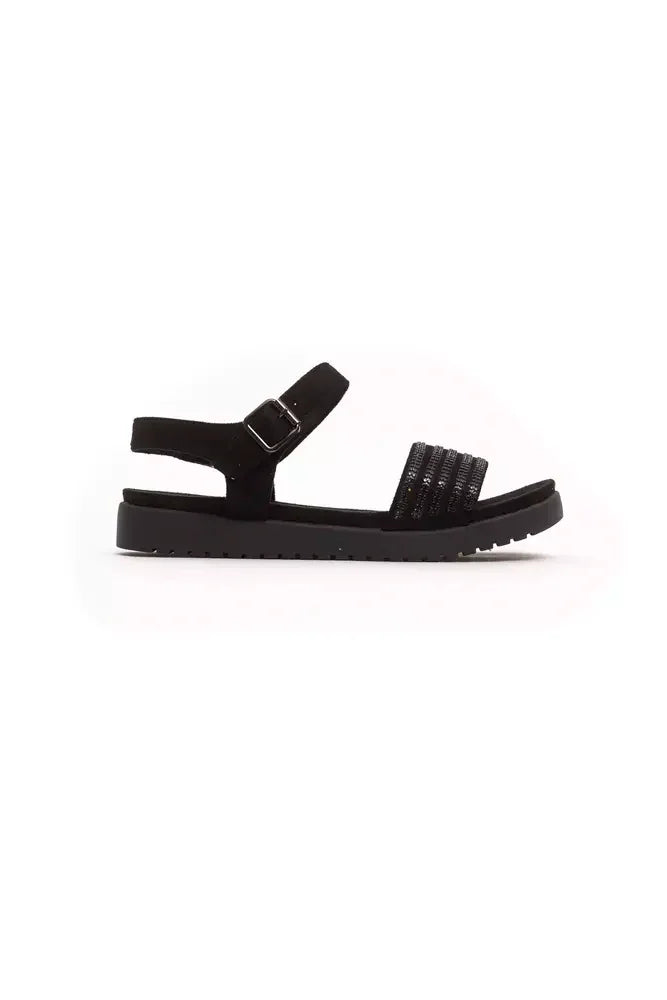 Péché Originel Black Textile Women Sandal - Sandals