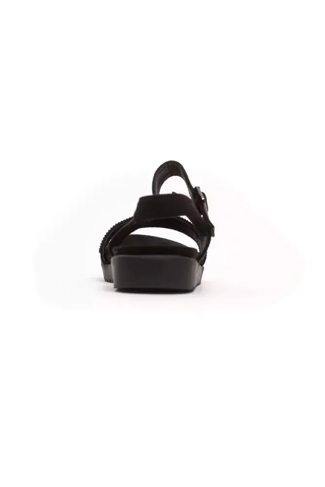 Péché Originel Black Textile Women Sandal - Sandals