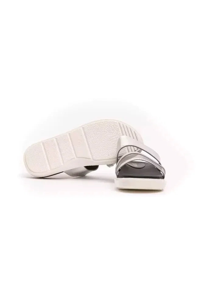Péché Originel Silver Polyethylene Women Sandal - Sandals