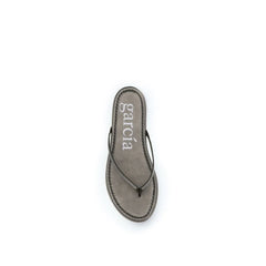 Pedro García Bicolor Crystals Flat Sandals - EU41/US11
