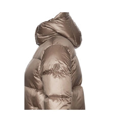 People Of Shibuya Beige Polyester Jackets & Coat - IT40|S - Puffer Jackets