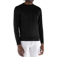 People Of Shibuya Black Cotton Sweater - IT46 | S - Sweaters