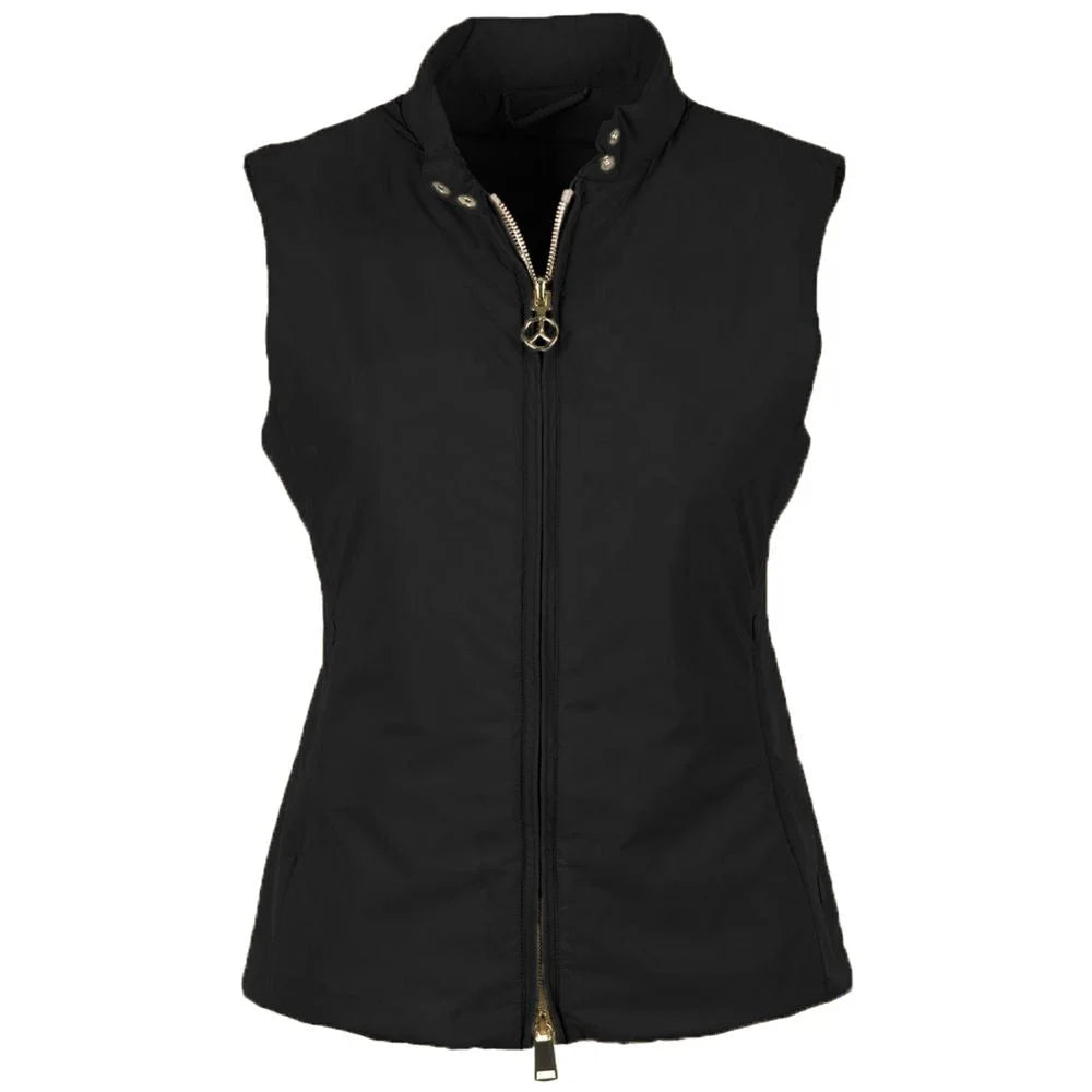 People Of Shibuya Black Nylon Women Vest - Vests