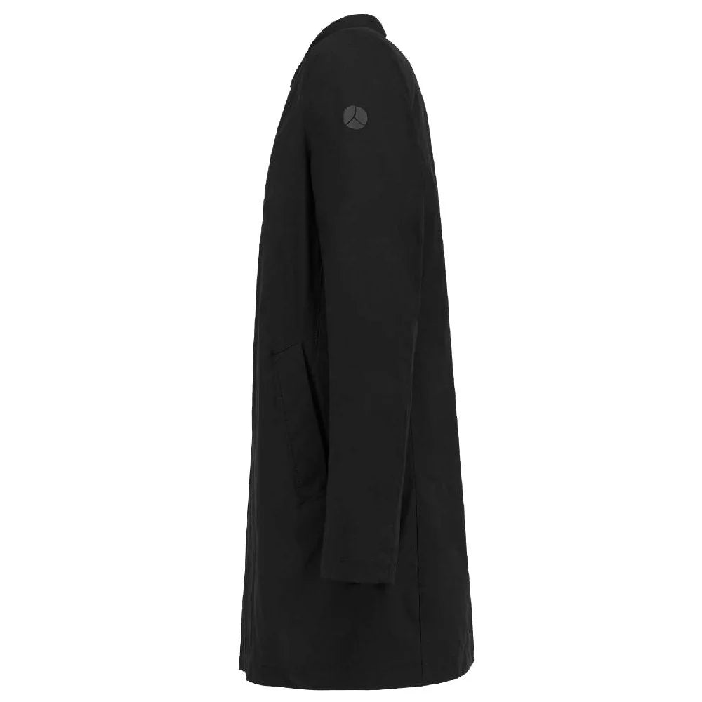 People Of Shibuya Black Recycled Polyester Men Trench Coat - Trench Coats