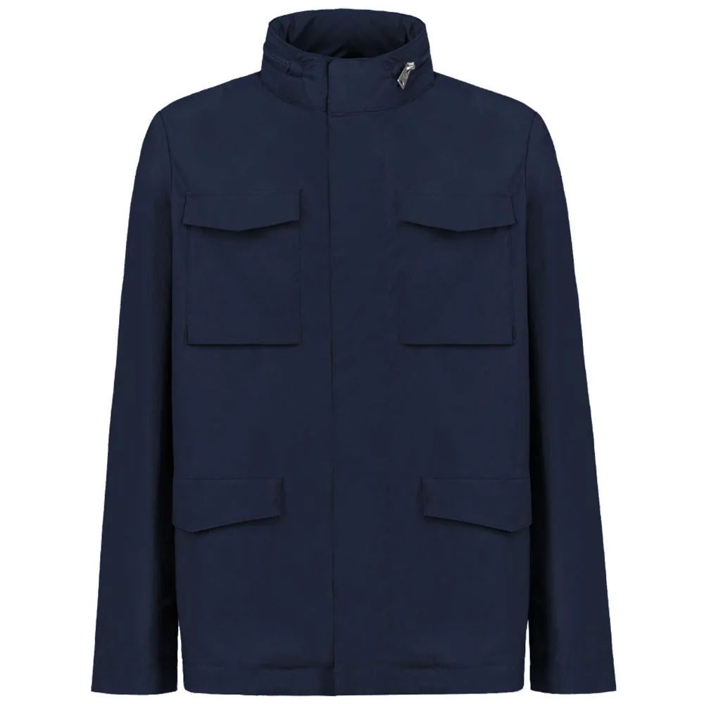 People Of Shibuya Blue Cotton Men’s Jacket - Sport Jackets