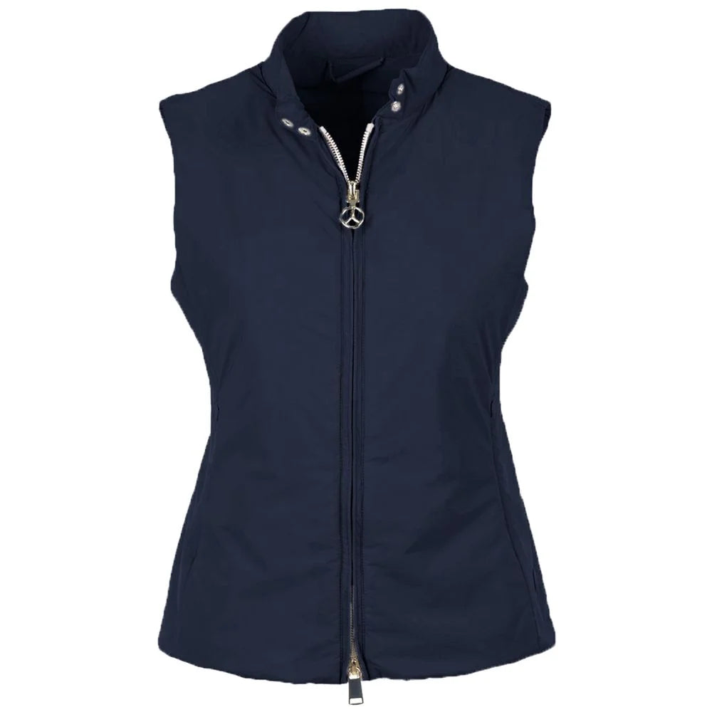 People Of Shibuya Blue Nylon Women Vest - Vests