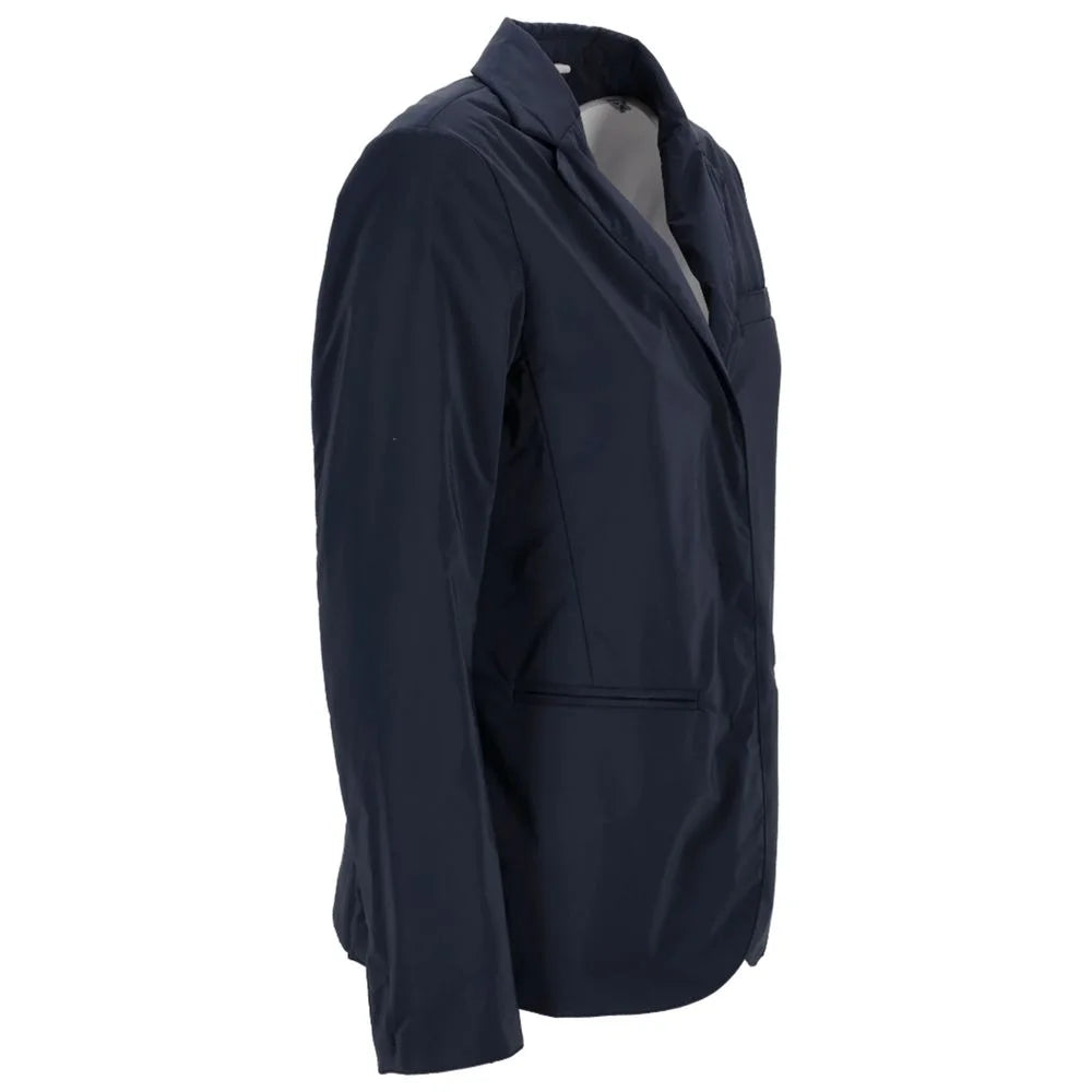 People Of Shibuya Blue Polyester Jackets & Coat - Rain Coats