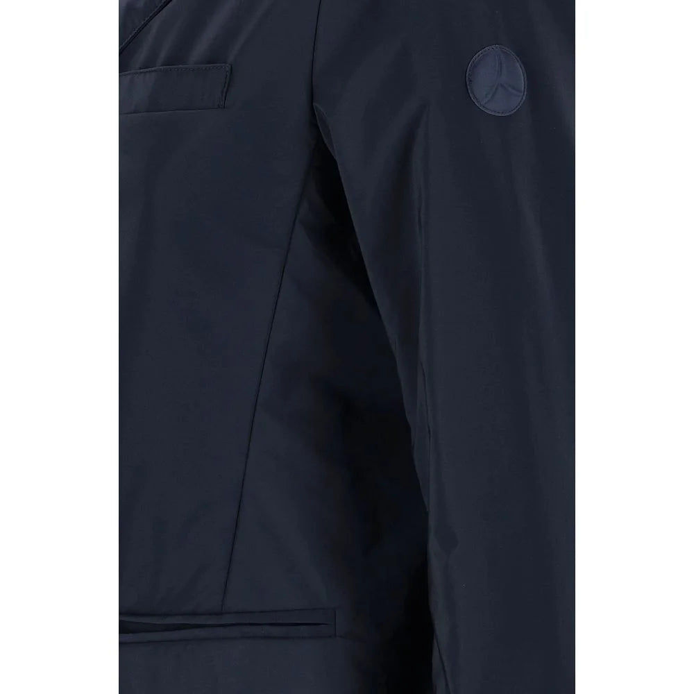 People Of Shibuya Blue Polyester Jackets & Coat - Rain Coats