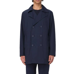 People Of Shibuya Blue Recycled Polyester Men Jacket - Trench Coats
