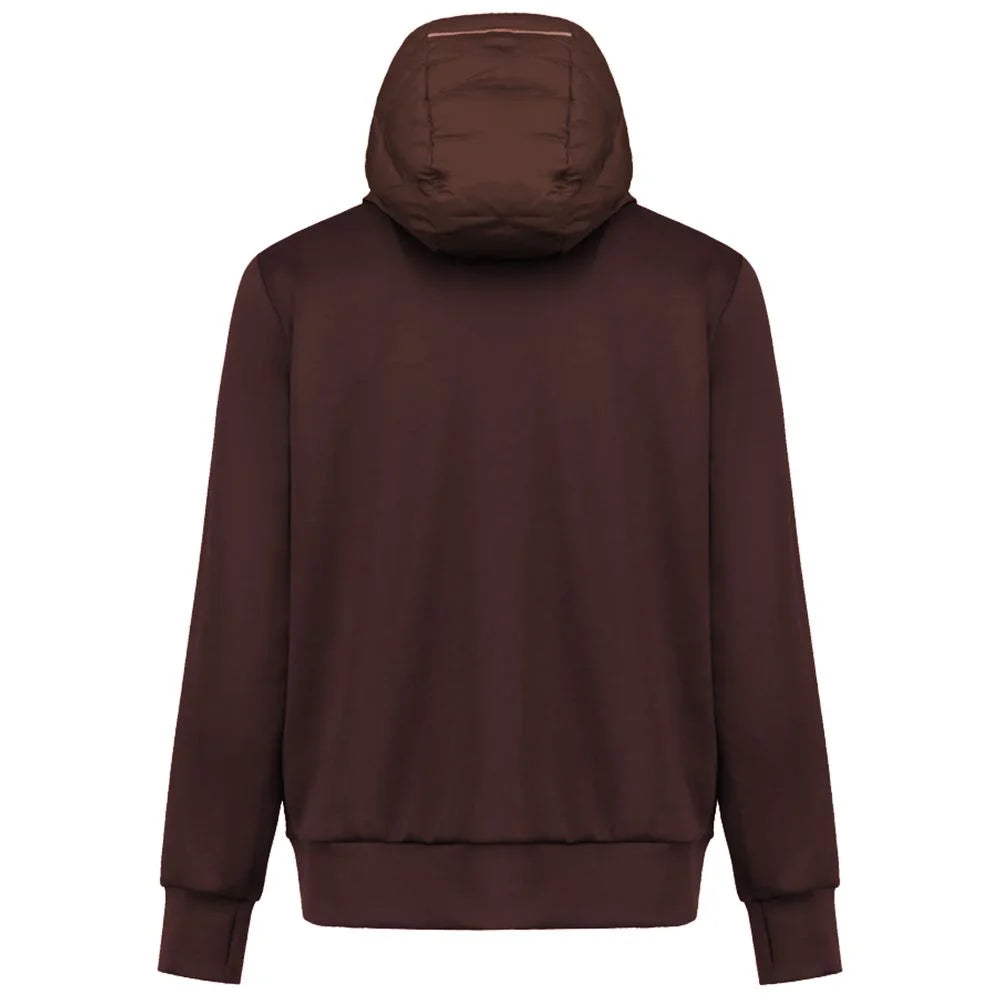 People Of Shibuya Brown Polyester Men Jacket - IT48 | M - Puffer Jackets