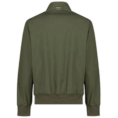 People Of Shibuya Green Cotton Men Bomber Jacket - Bomber Jackets