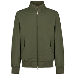 People Of Shibuya Green Cotton Men Bomber Jacket - Bomber Jackets