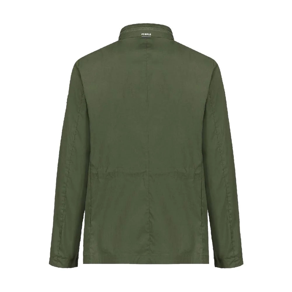 People Of Shibuya Green Cotton Men’s Jacket - Sport Jackets