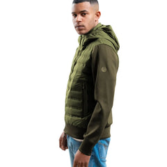 People Of Shibuya Green Polyester Men Jacket - IT46 | S - Puffer Jackets