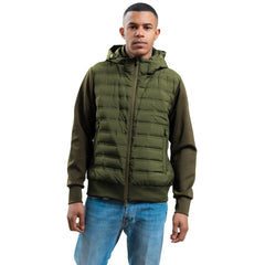 People Of Shibuya Green Polyester Men Jacket - IT46 | S - Puffer Jackets