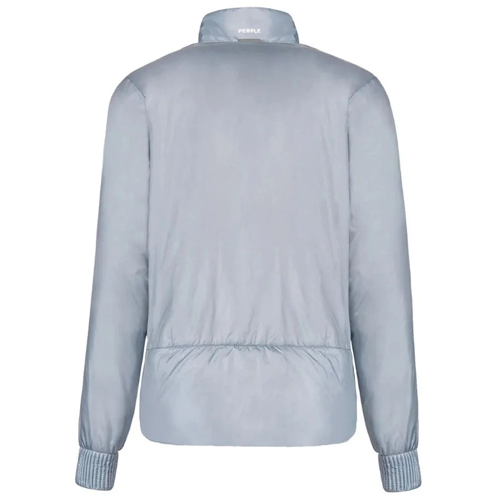 People Of Shibuya Light Blue Nylon Women Jacket - Bomber Jackets
