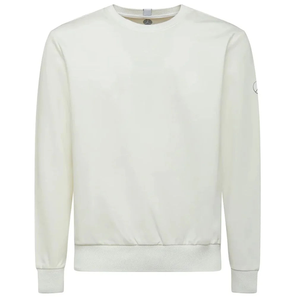 People Of Shibuya White Cotton Men Sweater - Sweatshirts