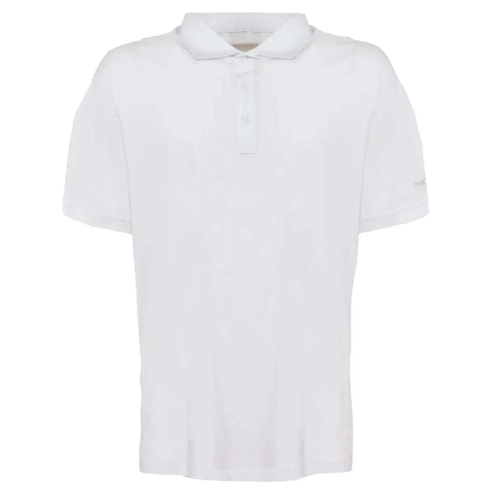 People Of Shibuya White Cotton Polo Shirt - Polos